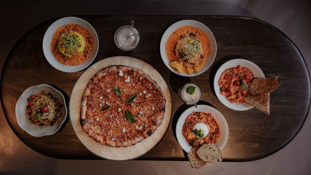 Italiaanse menukaart bachelorette